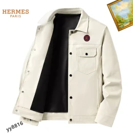 hermes veste manches longues pour homme s_1276630